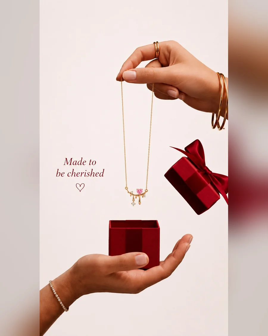 Anisan gift boxes with gold jewellery — Made to be cherished