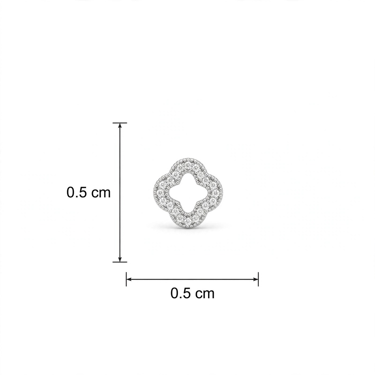 Petal Bloom Studs - minimal everyday earrings, anti tarnish gold earrings - View 4